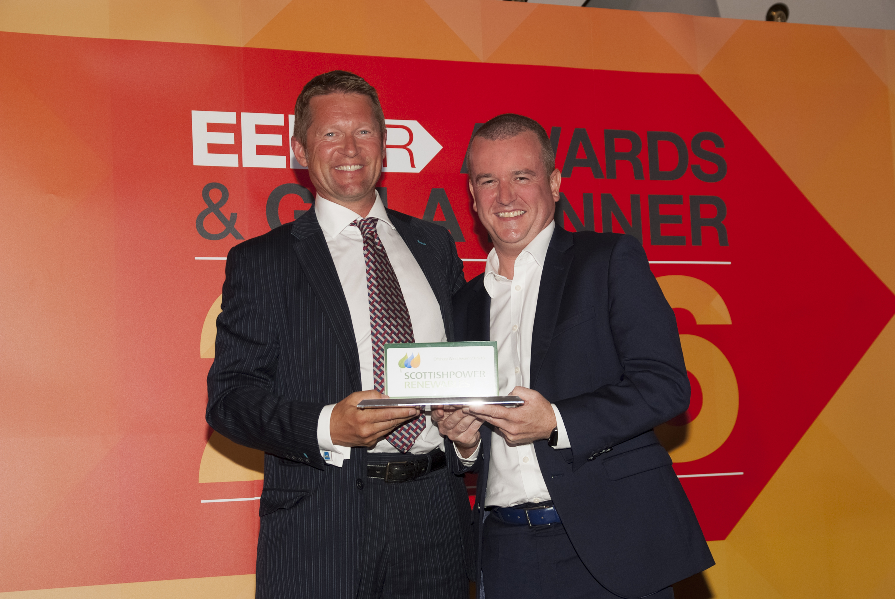 James Fisher is delighted to have been awarded the prestigious Scottish Power Renewables Offshore Wind category at the 2016.