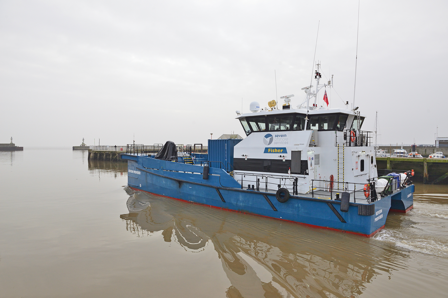 VMMS™ is supporting the Carbon Trust during prototype testing phases to quantify vessel conditions during personnel transfers.