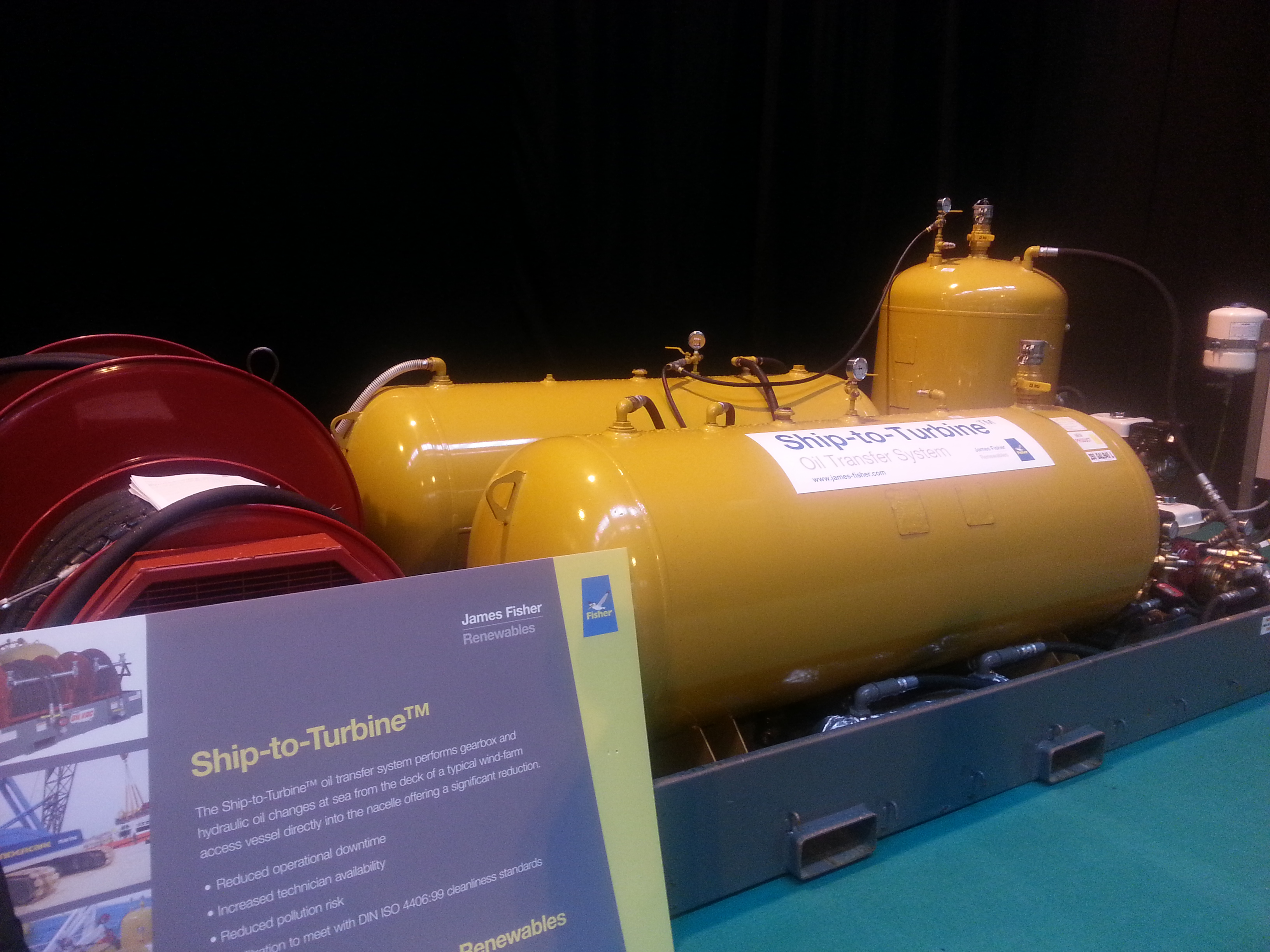 James Fisher launches Ship-to-Turbine, an oil exchange system set to significantly improve efficiency.